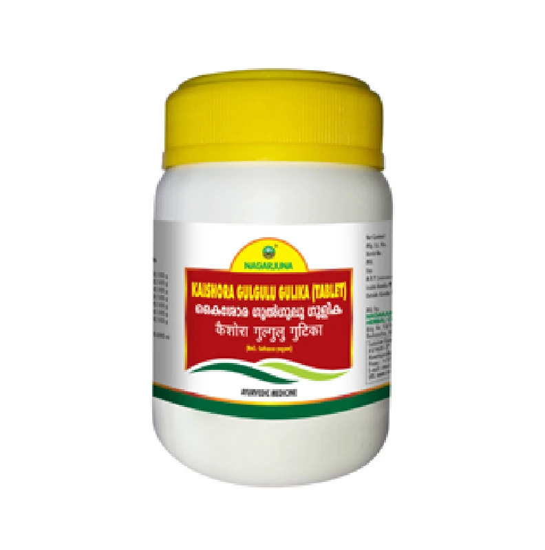 Nagarjuna Ayurveda Kaishora Gulgulu Gulika Tablet, 200 g-1.webp
